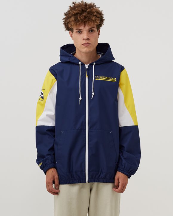 NCAA THROW IT BACK FULL ZIP WINDBREAKER MICHIGAN