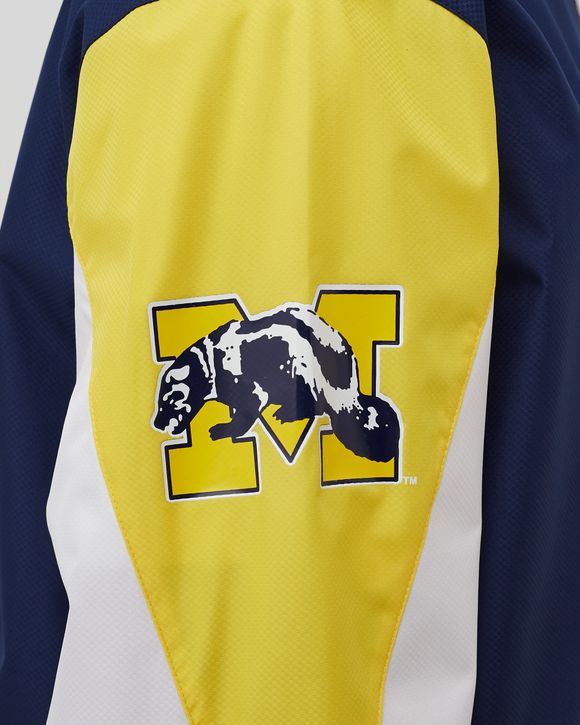 NCAA THROW IT BACK FULL ZIP WINDBREAKER MICHIGAN