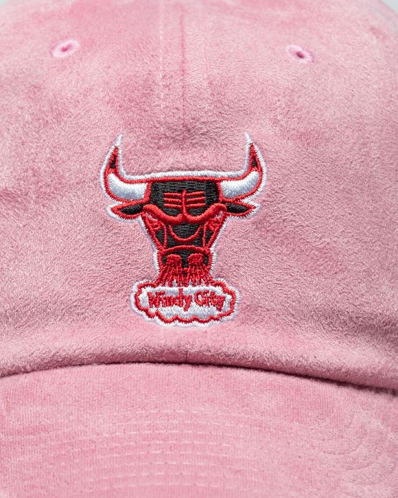 SUEDE DAD STRAPBACK BULLS