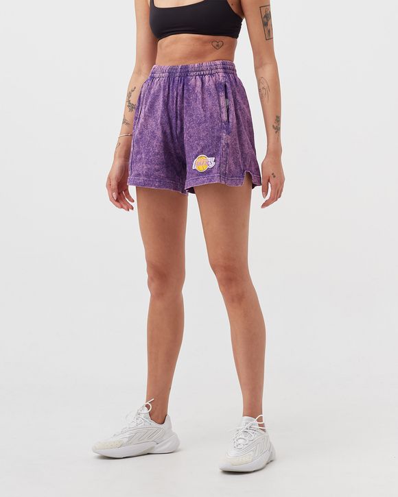 WMNS LA LAKERS Acid Wash Short