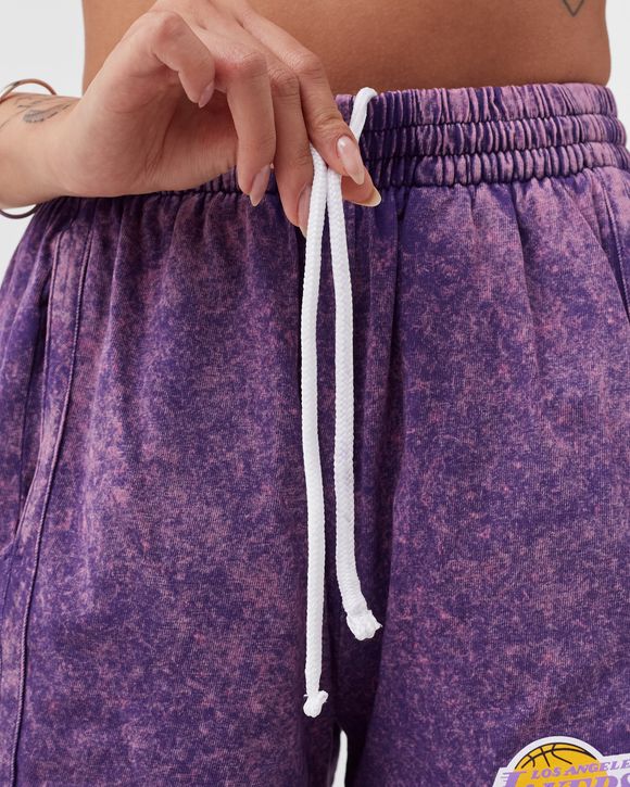 WMNS LA LAKERS Acid Wash Short