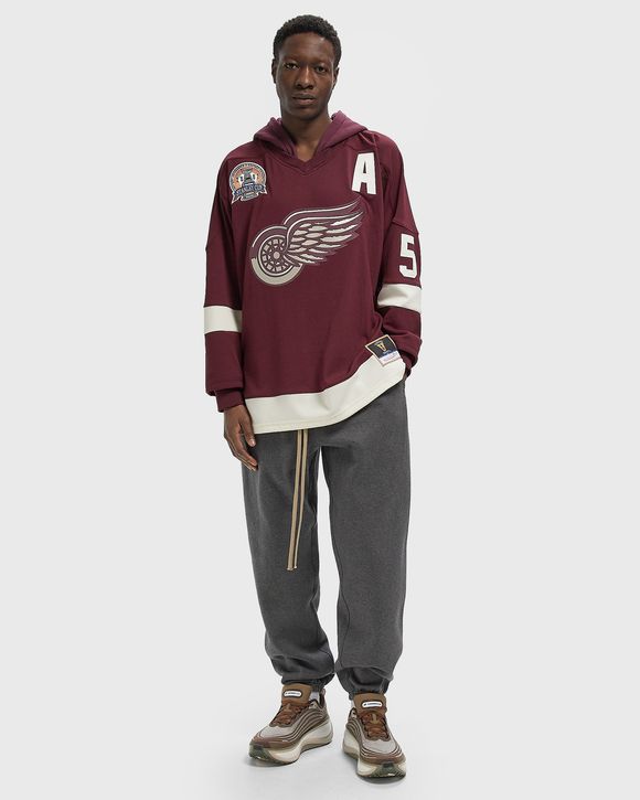 x JUST DON NHL JERSEY HOODIE DETROIT RED WINGS