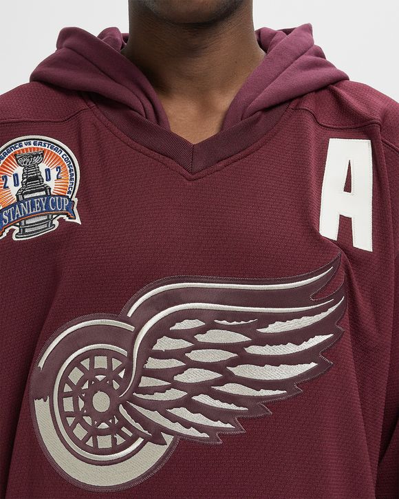 x JUST DON NHL JERSEY HOODIE DETROIT RED WINGS