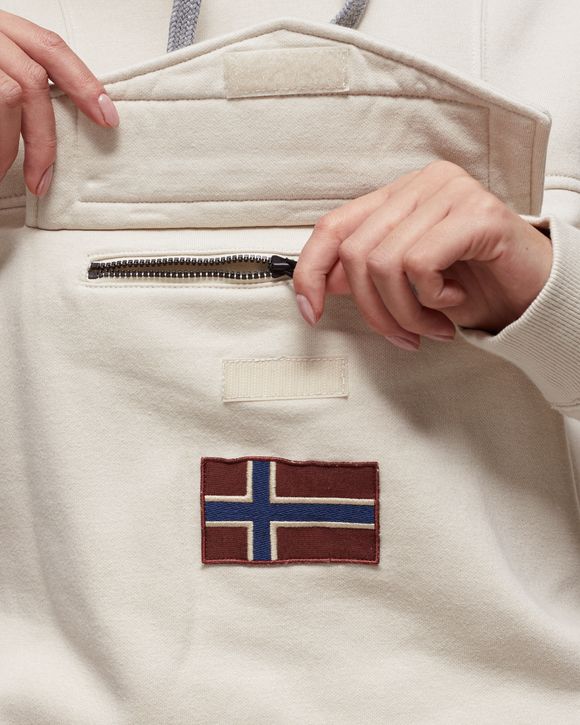 BURGEE WIN WHITECAP HOODIE