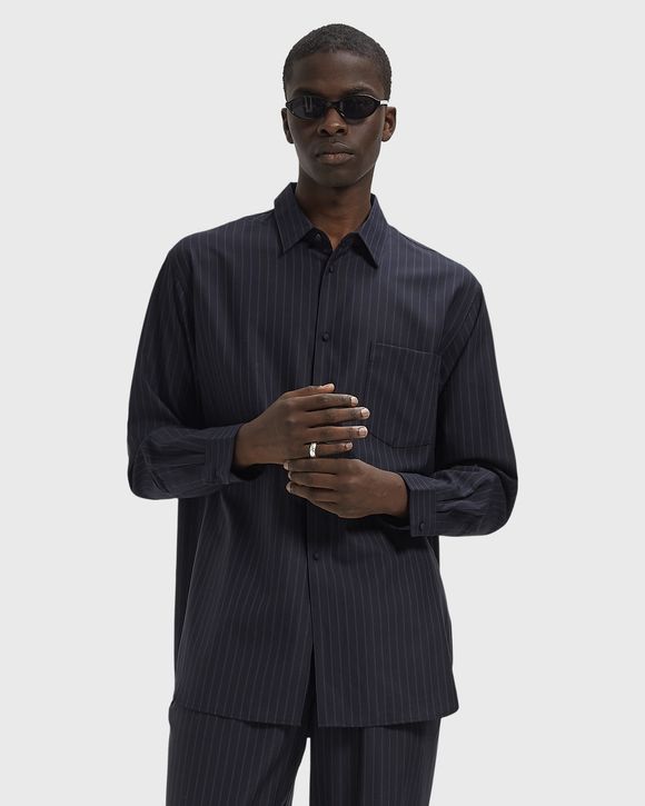 WOOL OVERSIZED BUTTON-UP
