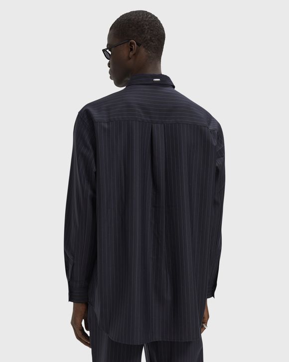 WOOL OVERSIZED BUTTON-UP