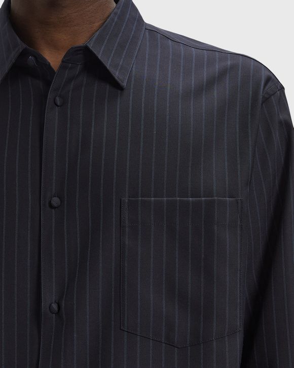 WOOL OVERSIZED BUTTON-UP