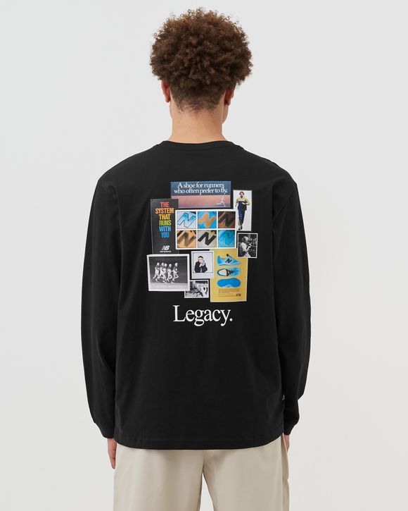 Athletics Legacies Graphic Collage Long Sleeve Tee
