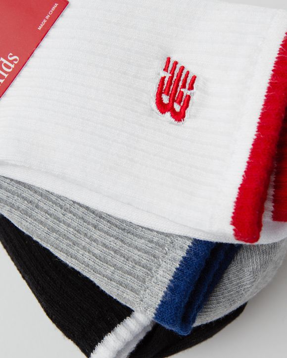Kids Patch Logo Midcalf Socks 3 Pack