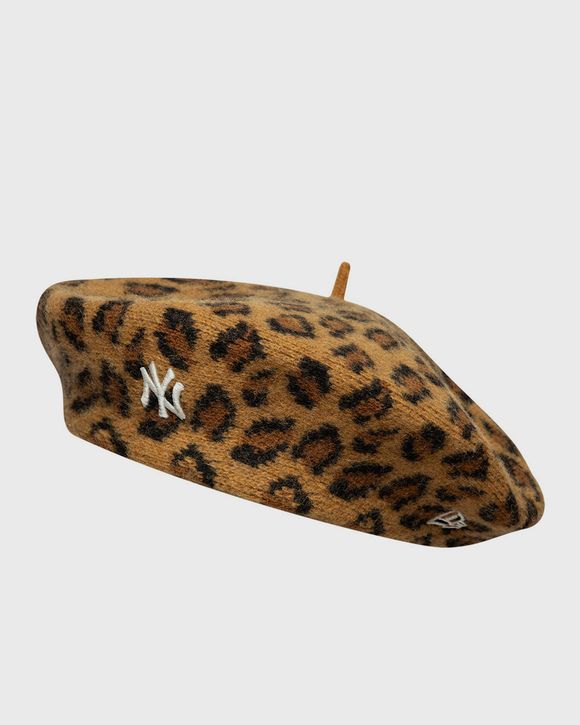 LEOPARD BERET NEW YORK YANKEES
