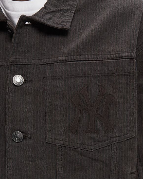 MLB STRIPE DENIM JCKT NEW YORK YANKEES