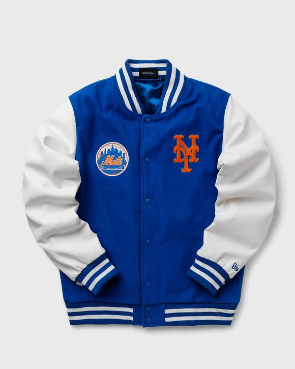 MLB WORDMARK VARSITY JACKET NEW YORK METS