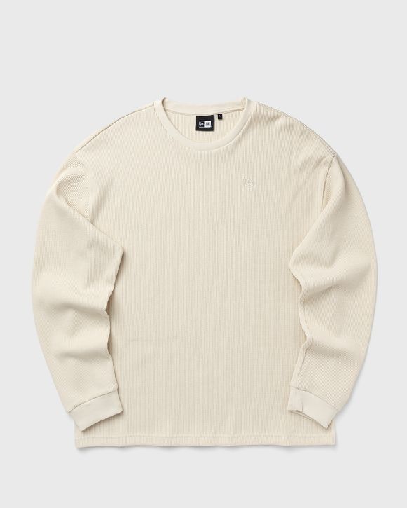NE LS WAFFLE TEE NEWERA