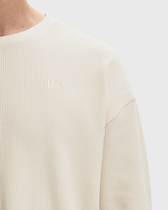 NE LS WAFFLE TEE NEWERA