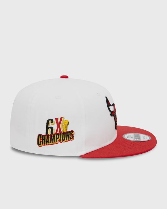 WHITE CROWN PATCHES 9FIFTY CHICAGO BULLS