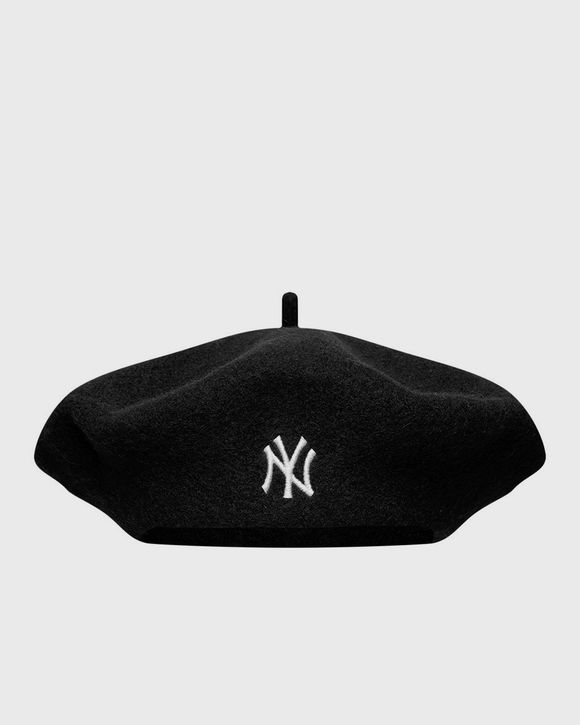 WOOL SCRIPT BERET NEW YORK YANKEES