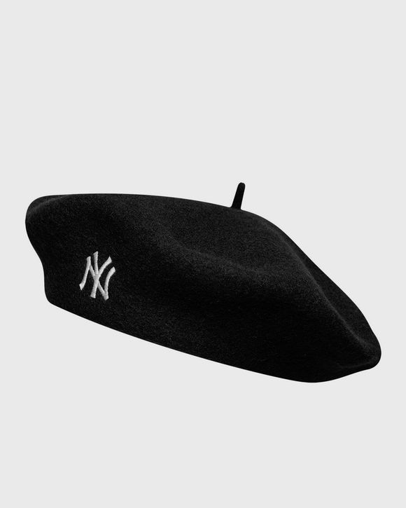 WOOL SCRIPT BERET NEW YORK YANKEES