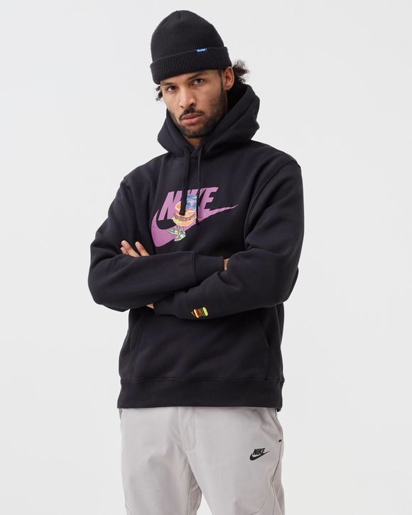 Brushed-Back Pullover Hoodie