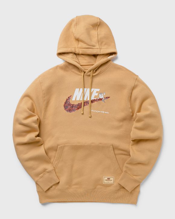 Brushed-Back Pullover Hoodie