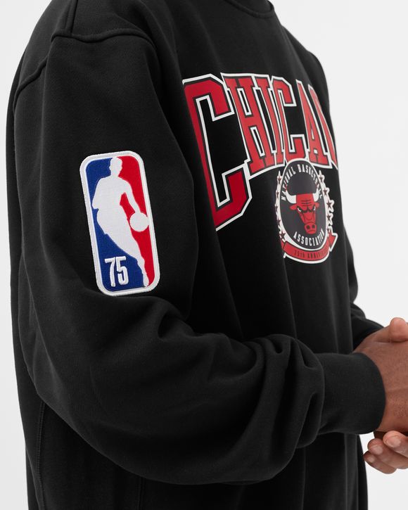 Chicago Bulls Courtside NBA Fleece Crew Sweatshirt 