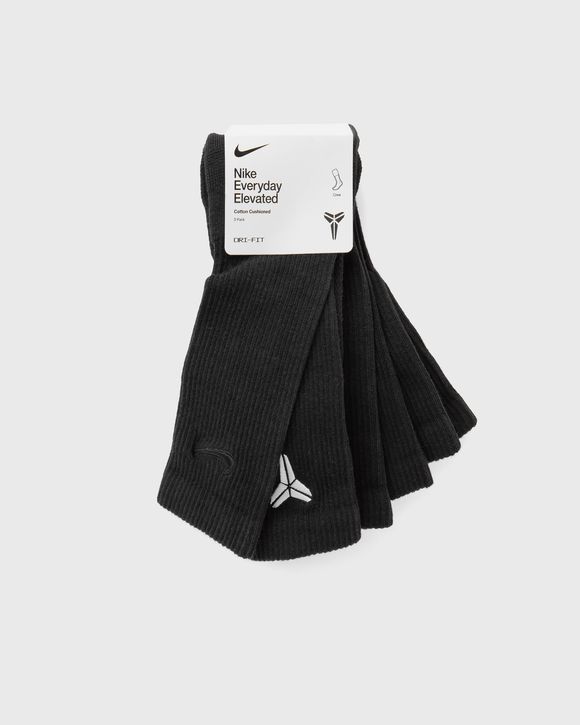 KOBE EVERYDAY ELEVATED CREW SOCKS 3PACK