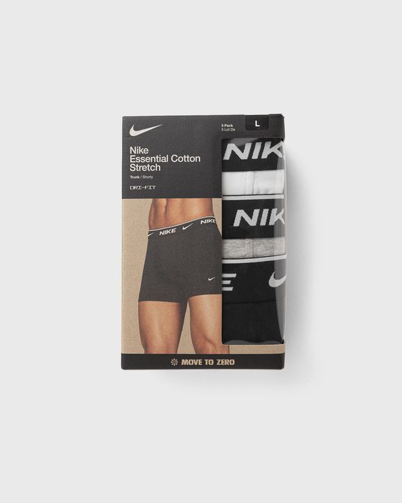 ESSNTIAL COTTON STRC TRUNK 3PK