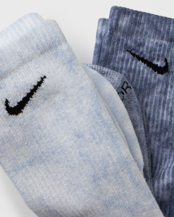 Everyday Plus Cushioned Tie-Dye Crew Socks (2 Pairs)