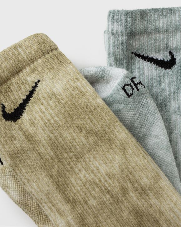 Everyday Plus Cushioned Tie-Dye Crew Socks (2 Pairs)