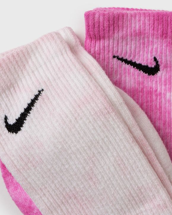 Everyday Plus Cushioned Tie-Dye Crew Socks (2 Pairs)
