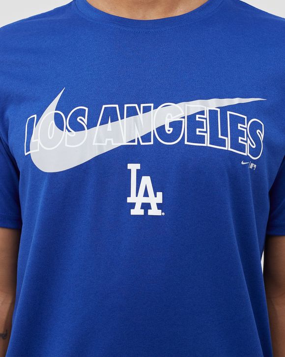 LA Dodgers Big City Swoosh Legend Tee
