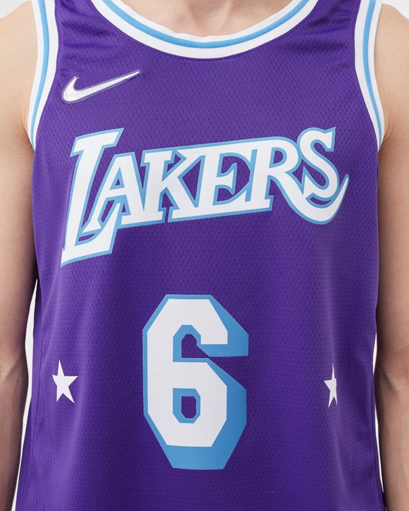 LA LAKERS NBA City Edition Swingman Jersey - LEBRON JAMES