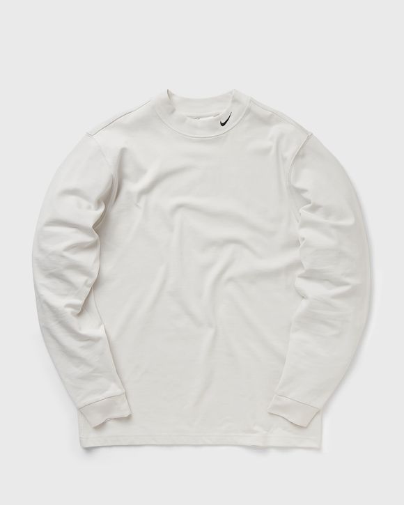 Long-Sleeve Mock Neck Shirt