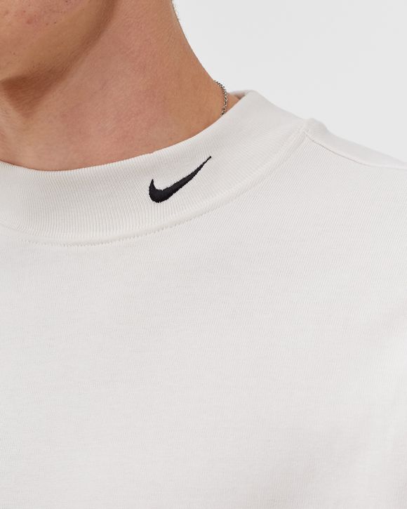 Long-Sleeve Mock Neck Shirt