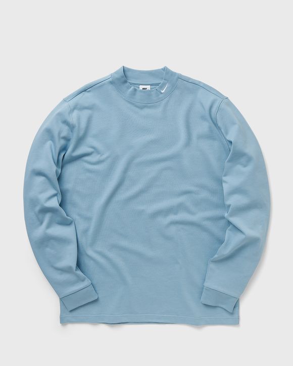 Long-Sleeve Mock Neck Shirt