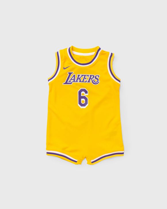 LOS ANGELES LAKERS BOYS REPLICA ONESIE JERSEY - LEBRON JAMES