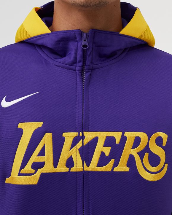 Los Angeles Lakers Showtime Dri-FIT NBA Full-Zip Hoodie