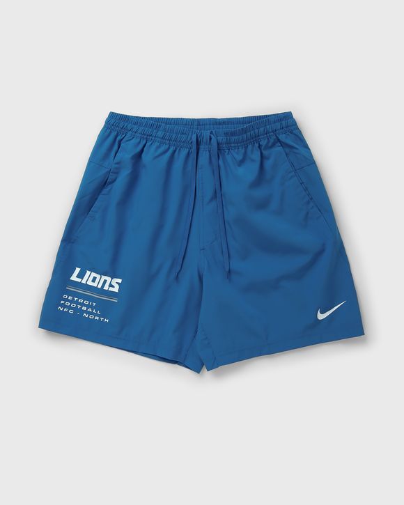 NFL Detroit Lions Team Logo Nike Form Dri-FIT Unlined Woven 7 Short