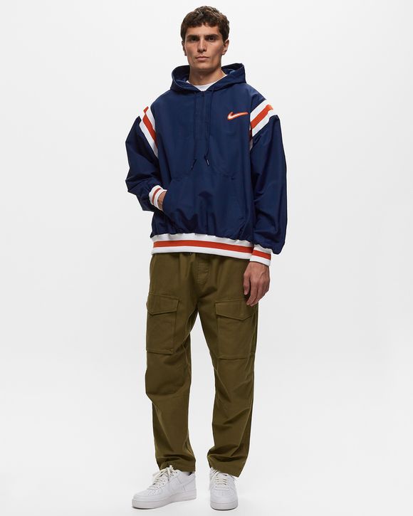 Nike Authentics Men's Woven Lined 1/2-Zip Hoodie