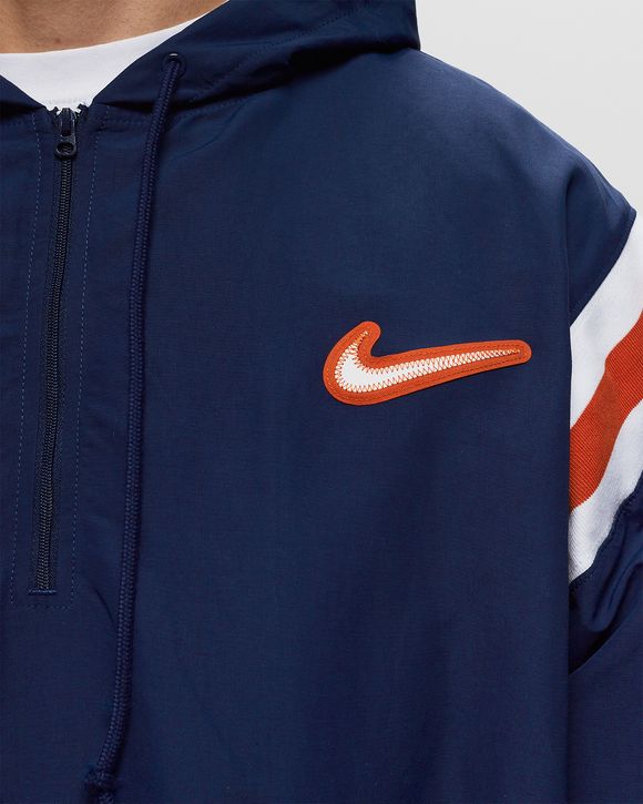 Nike Authentics Men's Woven Lined 1/2-Zip Hoodie
