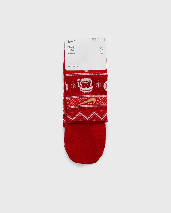 Nike Elite Christmas Crew Socks
