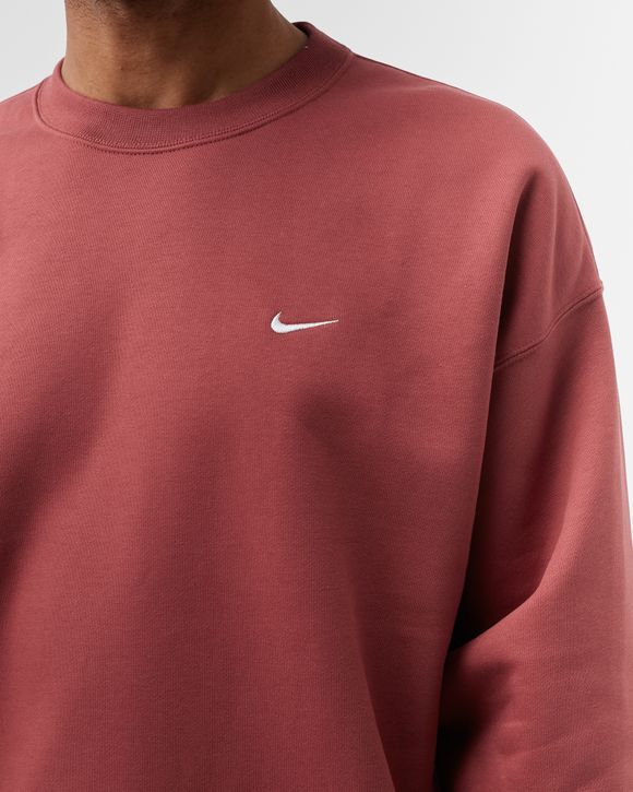 NIKELAB Solo Swoosh Fleece Crew SWEATSHIRT