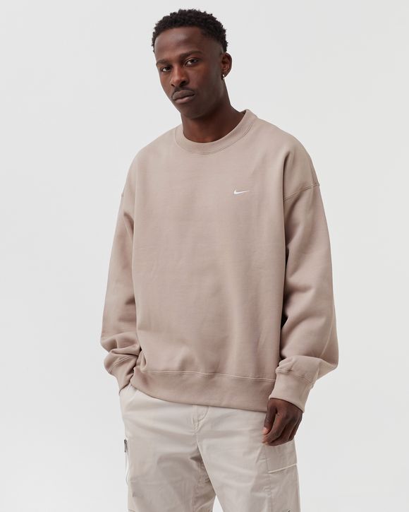 NIKELAB SOLO SWOOSH FLEECE CREWNECK SWEATSHIRT