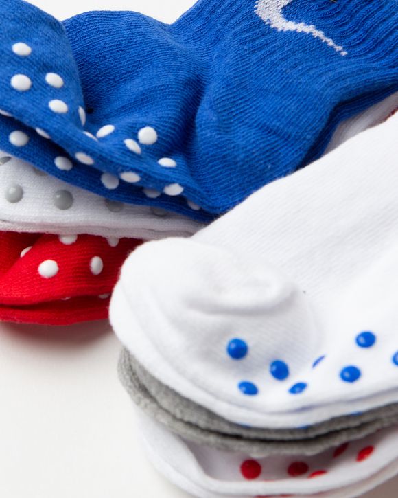 POP COLOR GRIPPER INFANT/TODDLER ANKLE 6-PACK