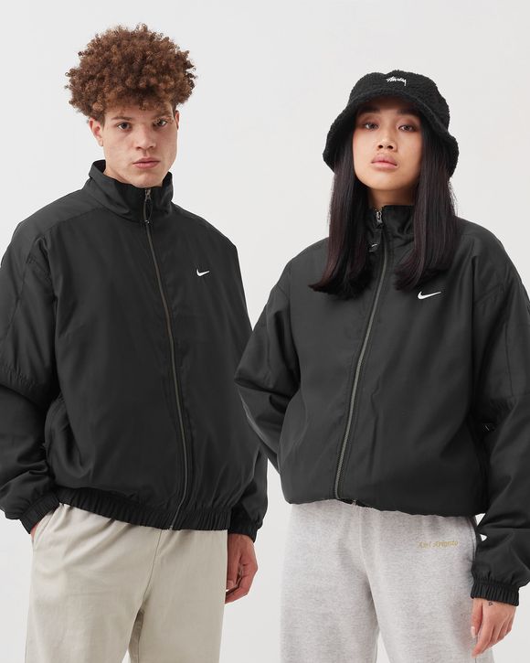Solo Swoosh Satin Bomber Jacket