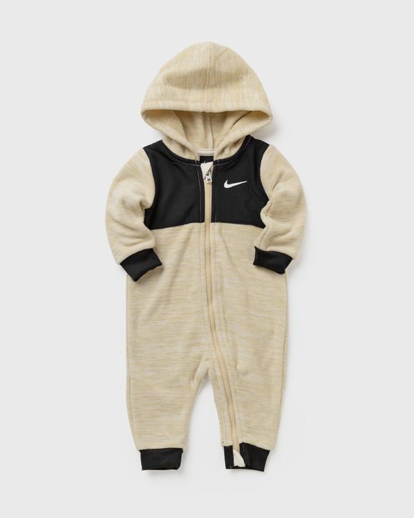 SPACE DYED SHERPA HOODED COVERALL