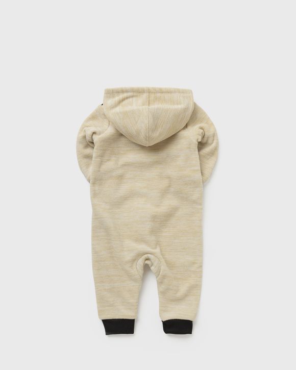 SPACE DYED SHERPA HOODED COVERALL