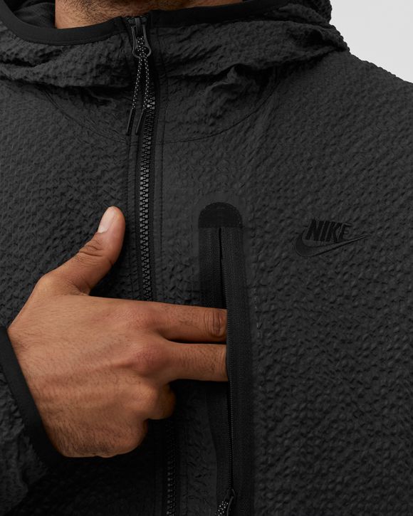 TECH ESSENTIALS LINED WOVEN FULLZIP HOODIE SNL