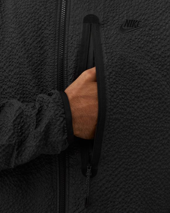 TECH ESSENTIALS LINED WOVEN FULLZIP HOODIE SNL