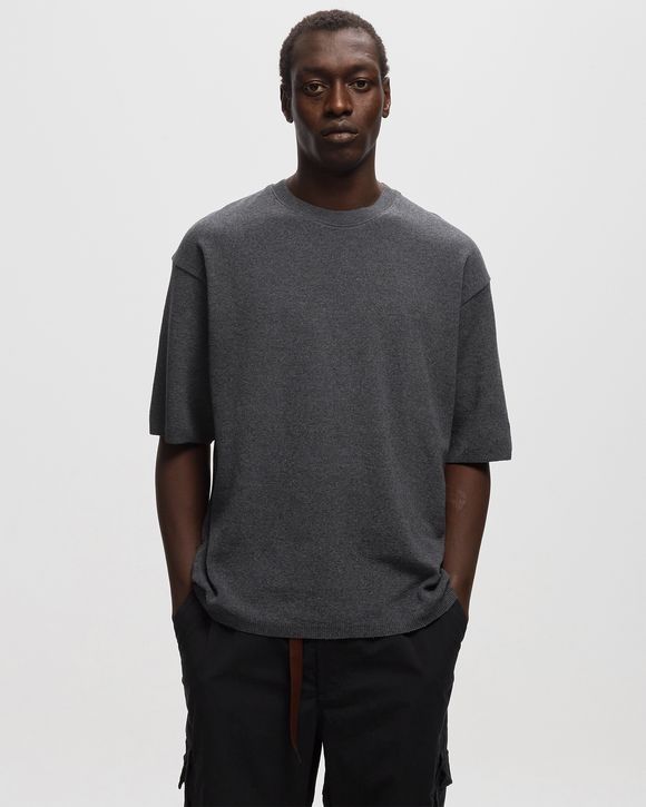 TECH PACK ENG KNIT SHORTSLEEVE SWEATER