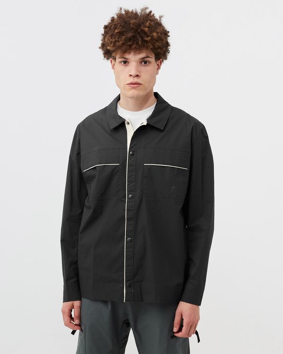 Unlined Woven Button-Up Top